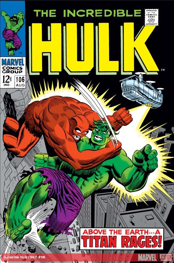 Cover of Incredible Hulk (1962) - #106