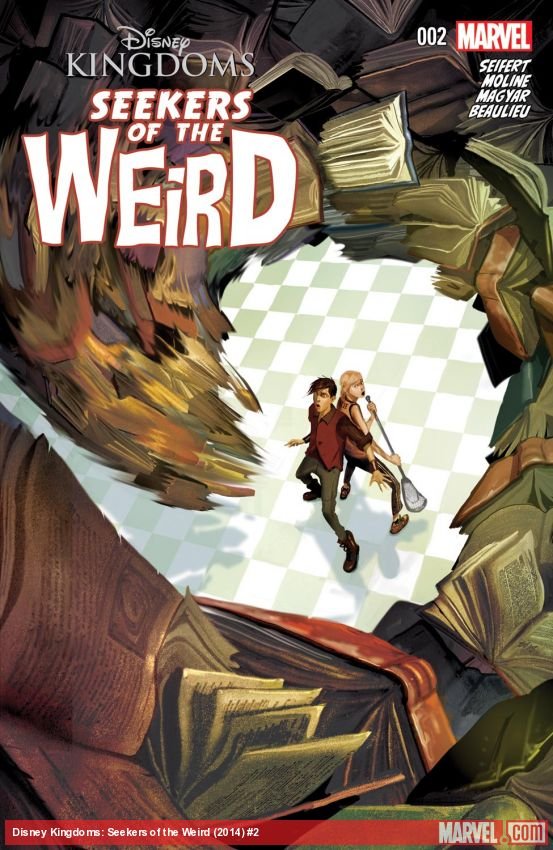 Cover of Disney Kingdoms: Seekers of the Weird (2014) - #2