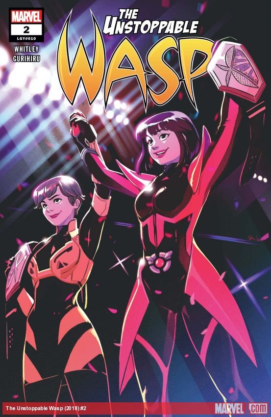 Cover of The Unstoppable Wasp (2018) - #2