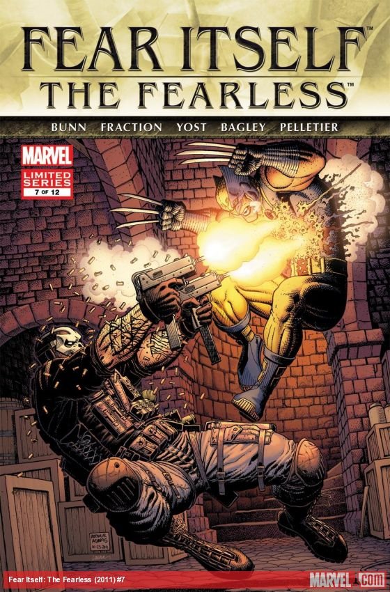 Cover of Fear Itself: The Fearless (2011) - #7