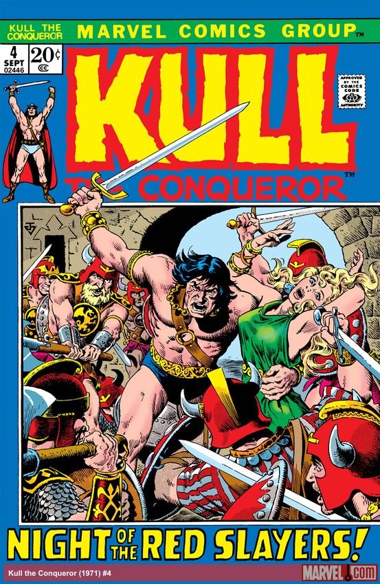 Cover of Kull The Conqueror (1971) - #4