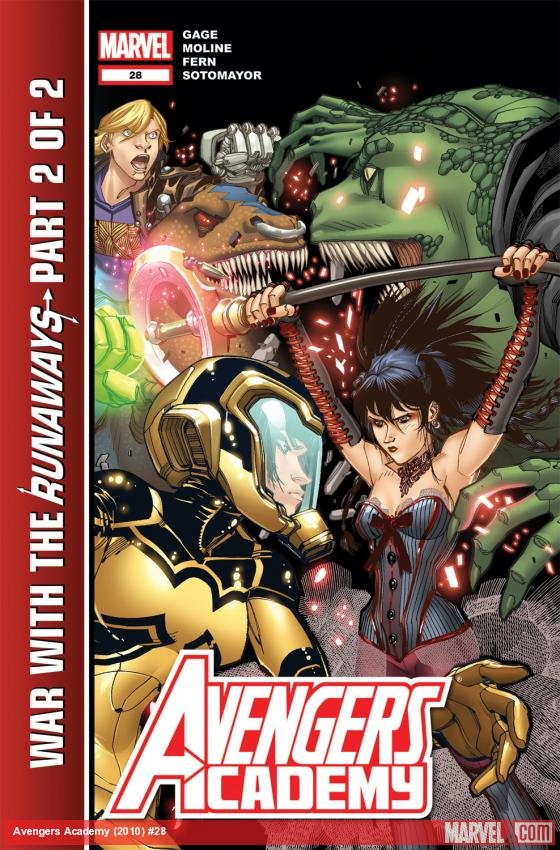 Cover of Avengers Academy (2010) - #28