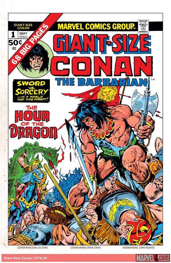 Cover of Giant-Size Conan (1974) - #1