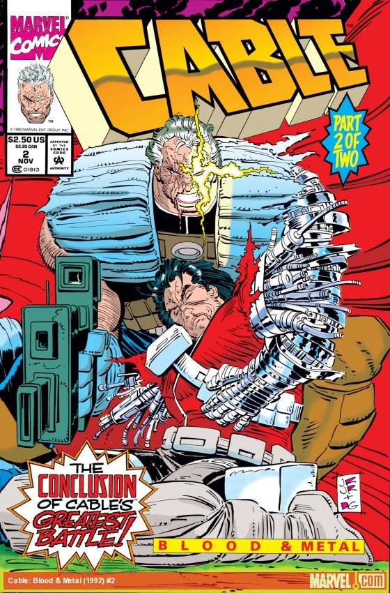 Cover of Cable - Blood And Metal (1992) - #2