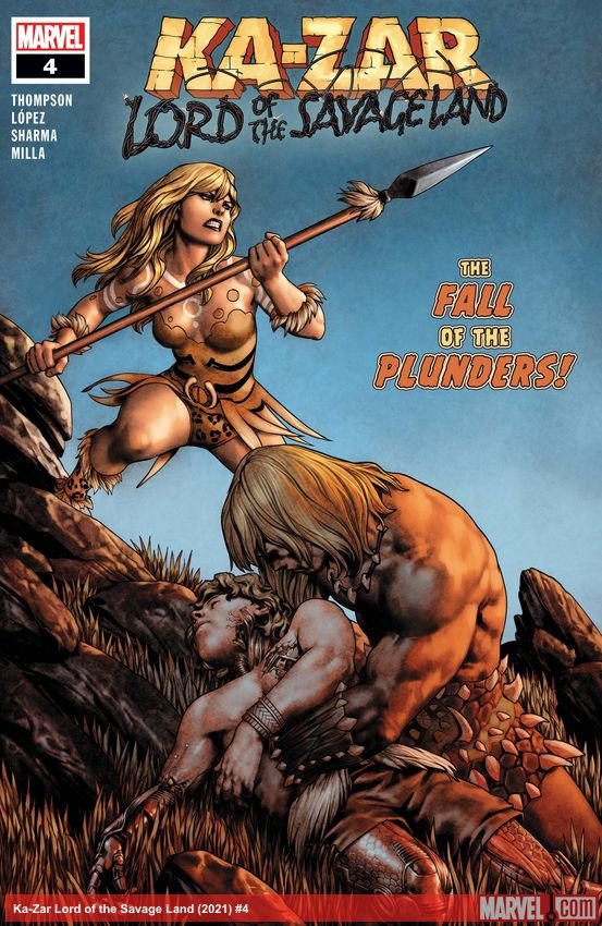 Cover of Ka-Zar Lord Of The Savage Land (2021) - #4