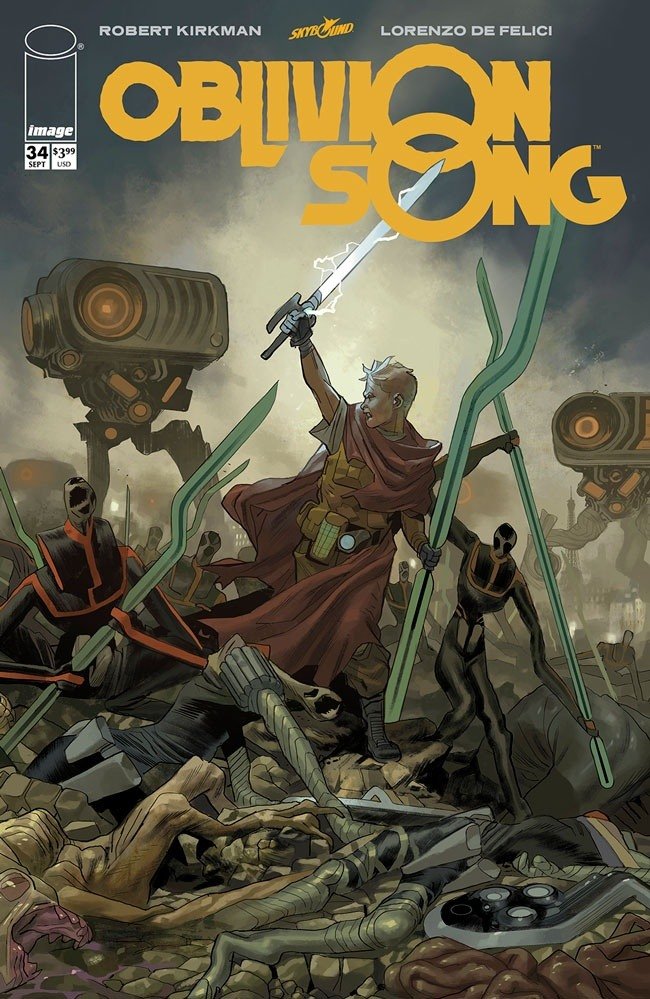 Cover of Oblivion Song By Kirkman & De Felici (2018) - #34
