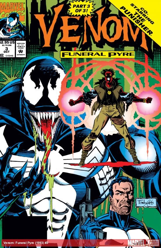 Cover of Venom: Funeral Pyre (1993) - #3