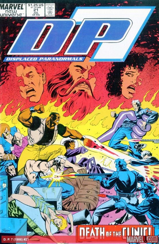 Cover of D.p.7 (1986) - #21