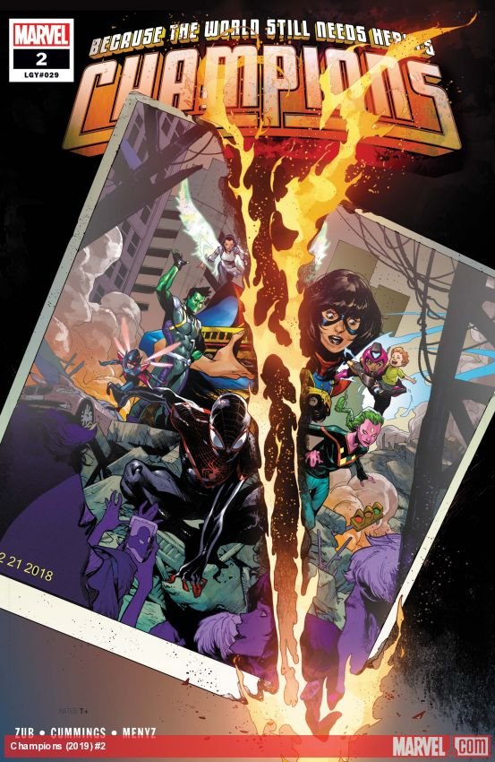Cover of Champions (2019) - #2