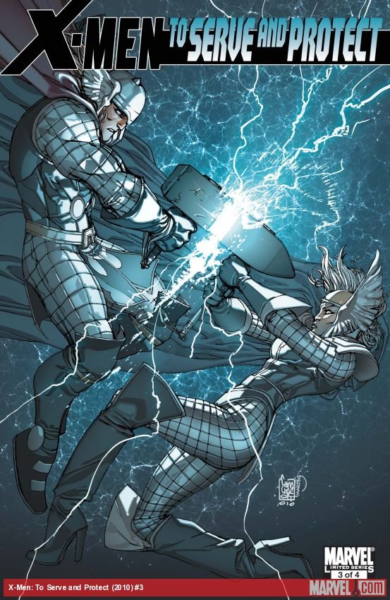 Cover of X-Men: To Serve And Protect (2010) - #3