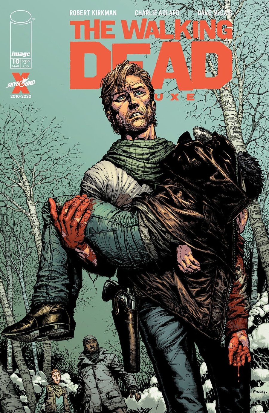 Cover of The The Walking Dead: Deluxe (2020) - #10