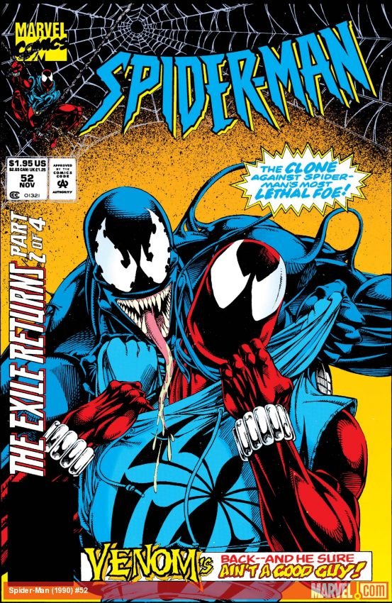 Cover of Spider-Man (1990) - #52