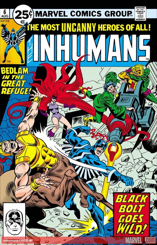 Cover of Inhumans (1975) - #6