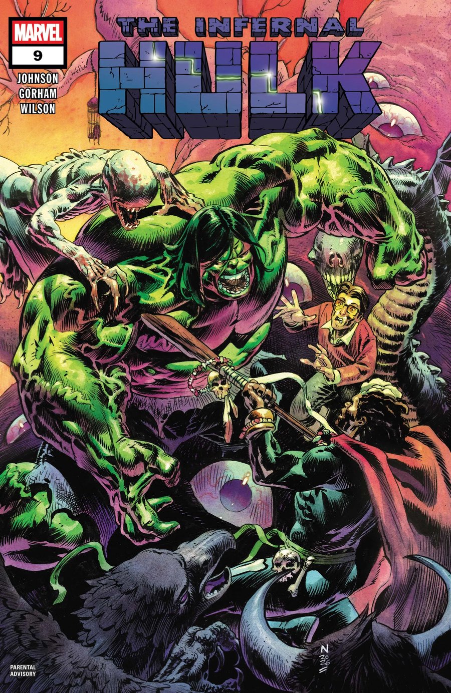Cover of Infernal Hulk (2025) - #9