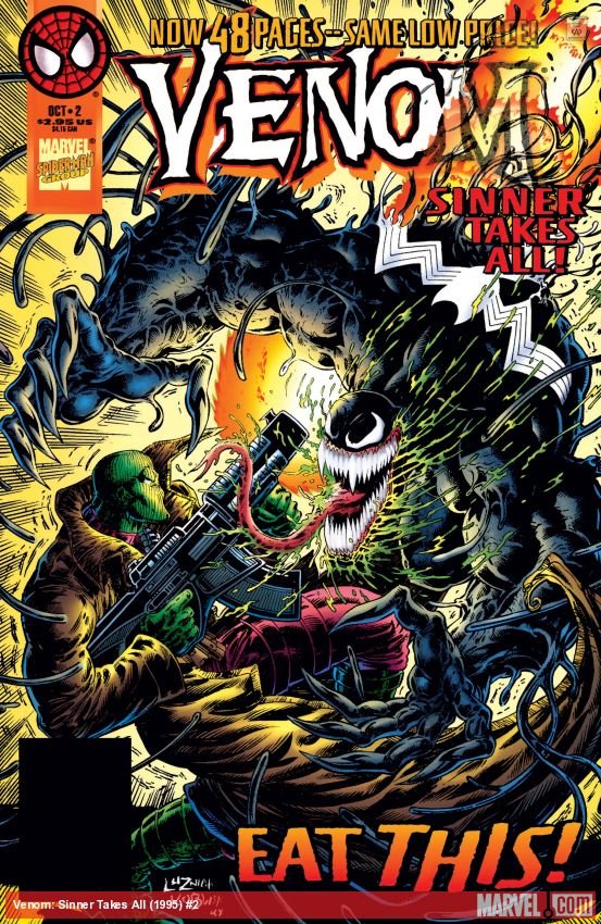 Cover of Venom: Sinner Takes All (1995) - #2