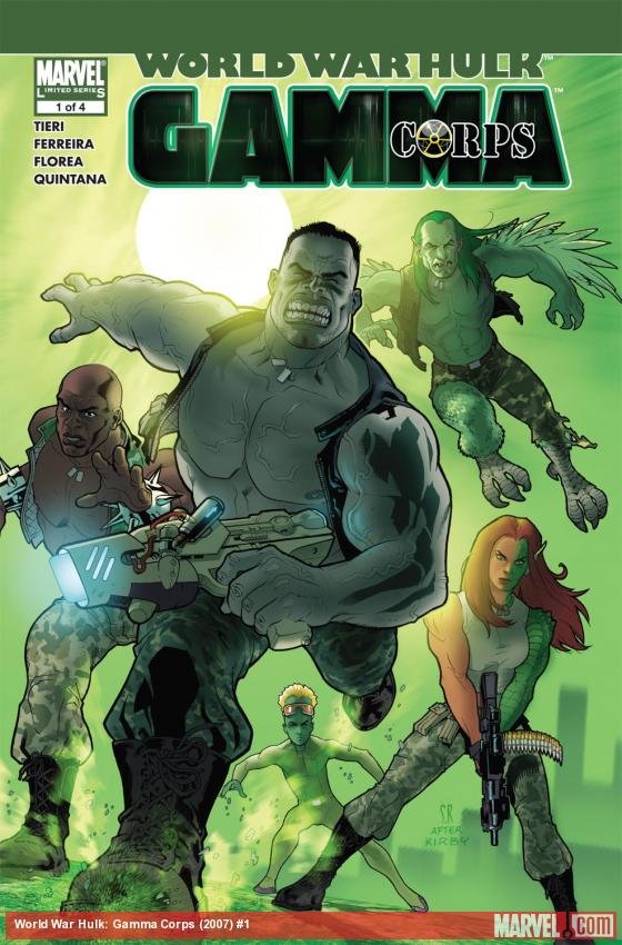 Cover of World War Hulk: Gamma Corps (2007) - #1