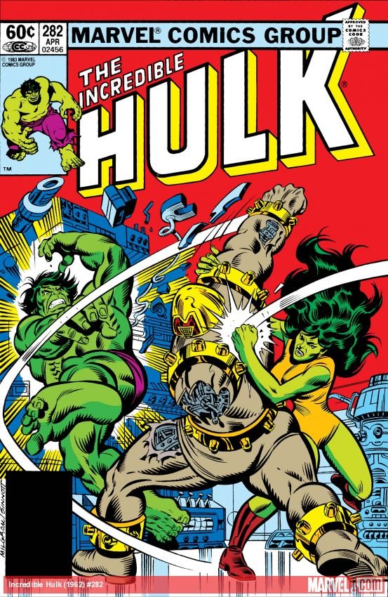 Cover of Incredible Hulk (1962) - #282