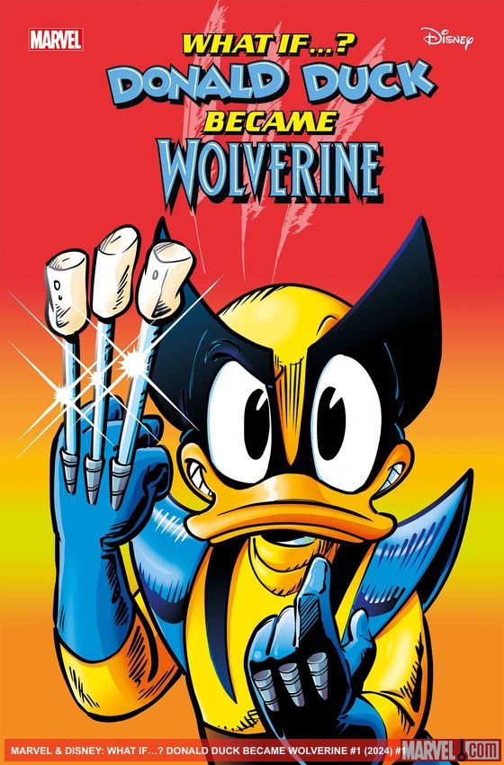 Cover of Marvel & Disney: What If…? Donald Duck Became Wolverine (2024) - #1