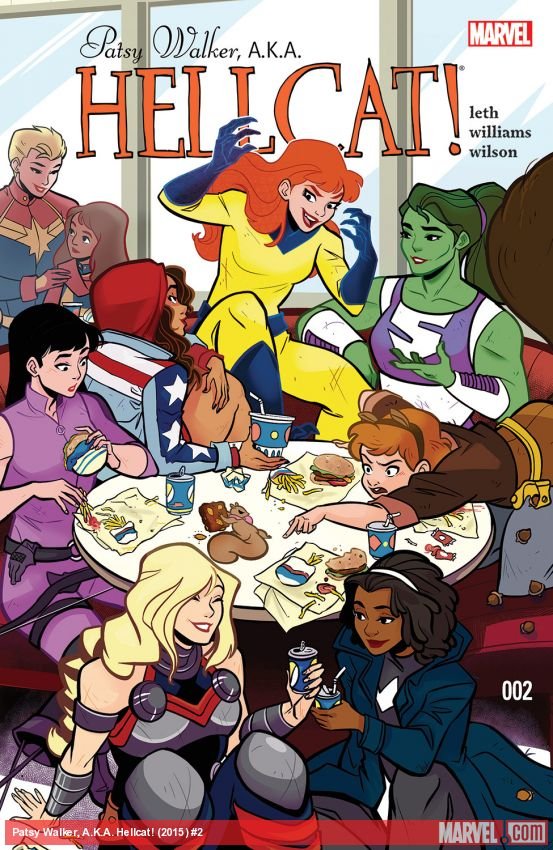 Cover of Patsy Walker, A.k.a. Hellcat! (2015) - #2