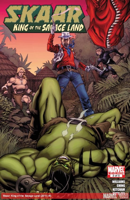 Cover of Skaar: King of the Savage Land (2011) - #3
