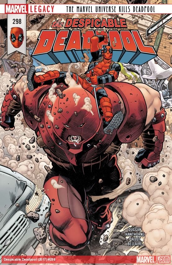 Cover of Despicable Deadpool (2017) - #298
