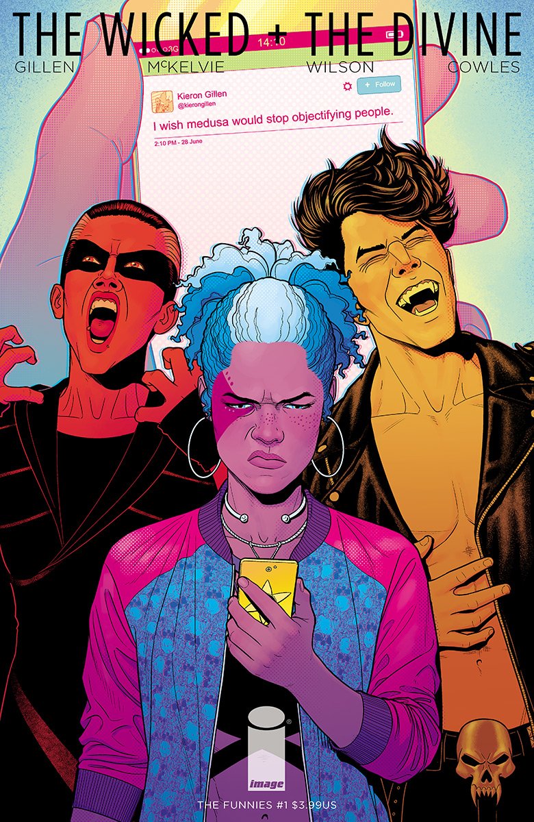 Cover of The Wicked + The Divine: The Funnies (2018) - #1