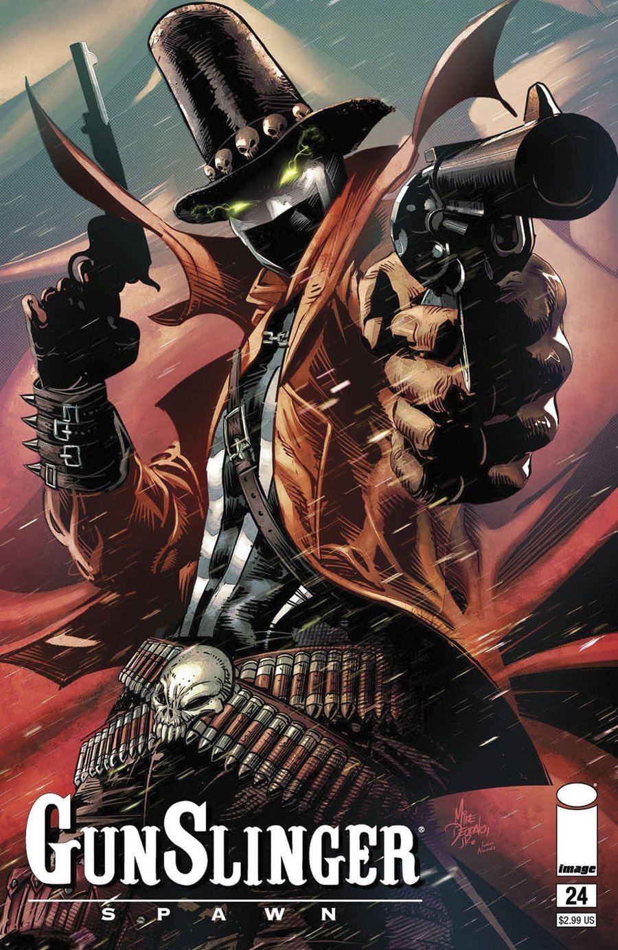 Cover of Gunslinger Spawn (2021) - #24