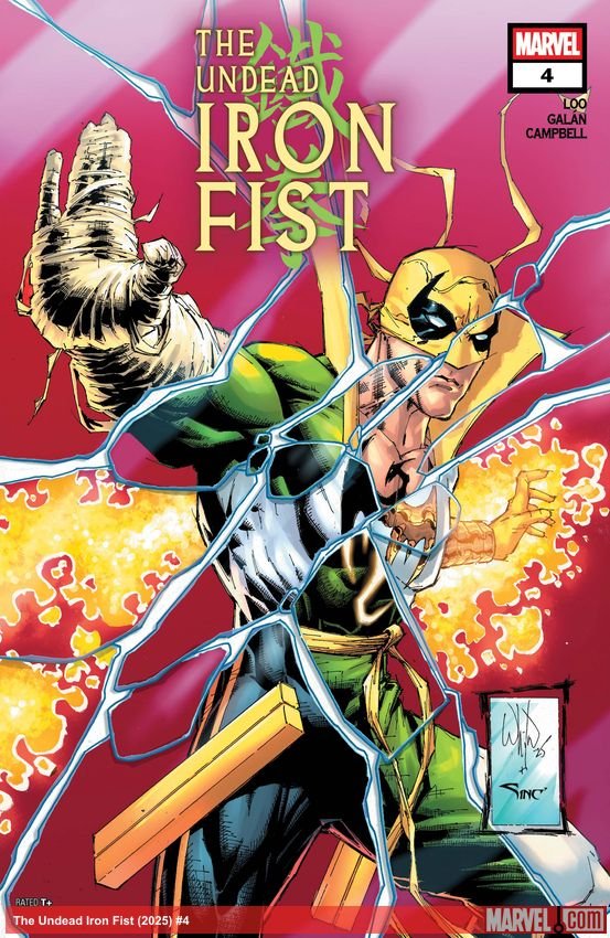 Cover of The Undead Iron Fist (2025) - #4