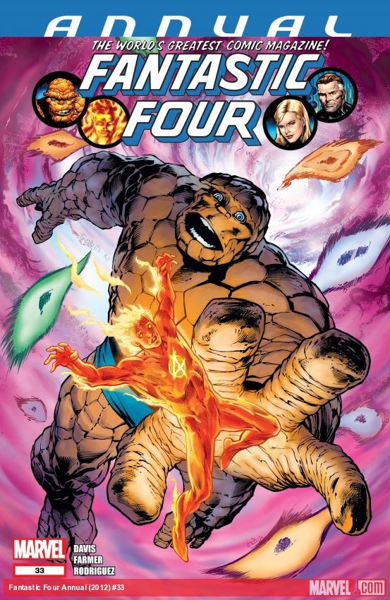Cover of Fantastic Four Annual (2012) - #33