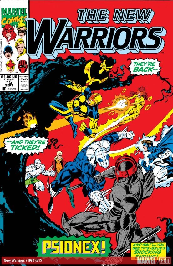 Cover of New Warriors (1990) - #15