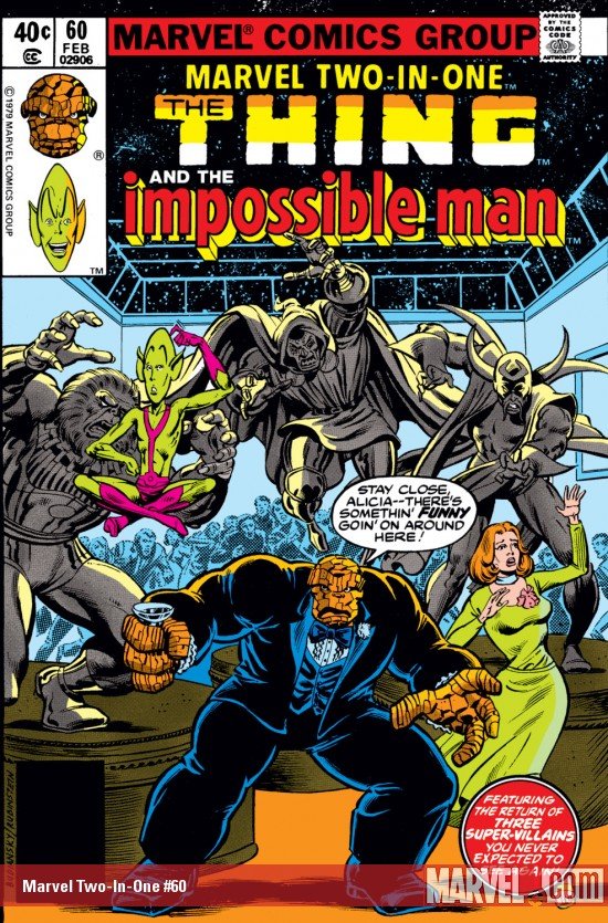 Cover of Marvel Two-In-One (1974) - #60