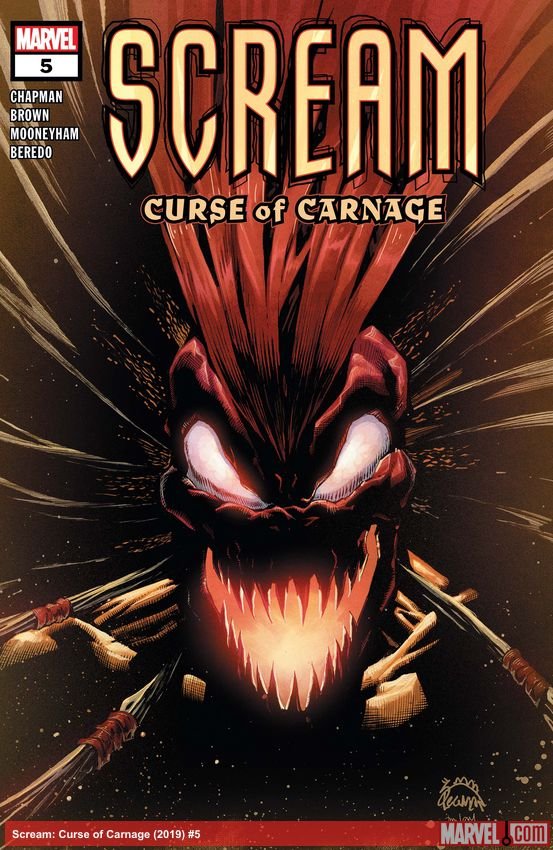 Cover of Scream: Curse Of Carnage (2019) - #5