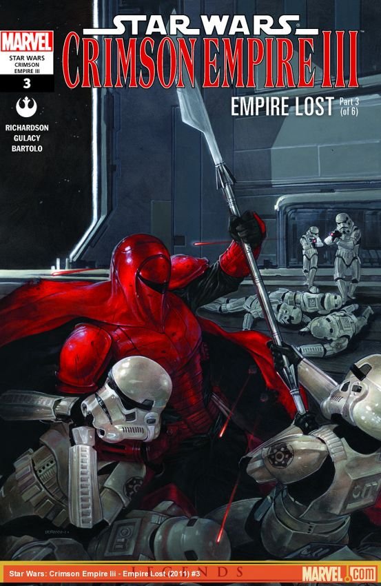 Cover of Star Wars: Crimson Empire Iii - Empire Lost (2011) - #3