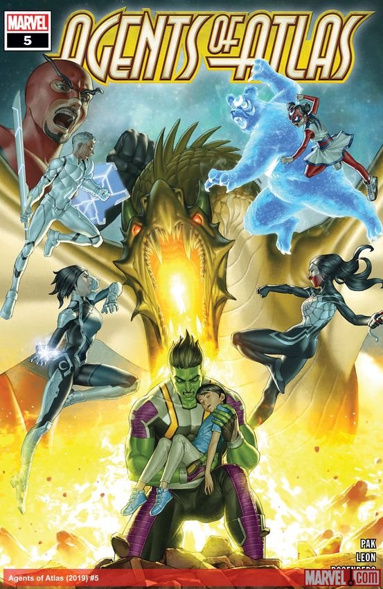 Cover of Agents Of Atlas (2019) - #5