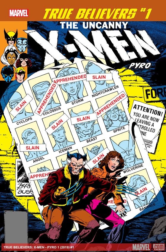 Cover of True Believers: X-Men - Pyro (2019) - #1