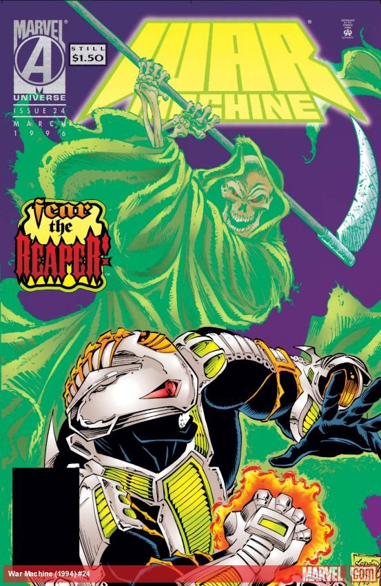 Cover of War Machine (1994) - #24