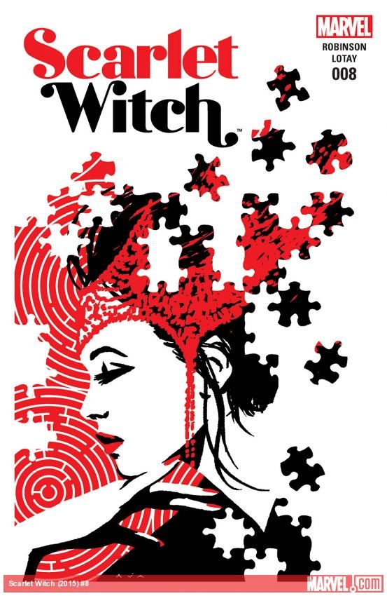 Cover of Scarlet Witch (2015) - #8