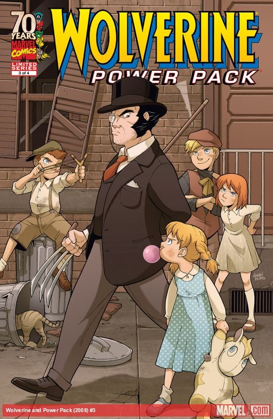 Cover of Wolverine And Power Pack (2008) - #3
