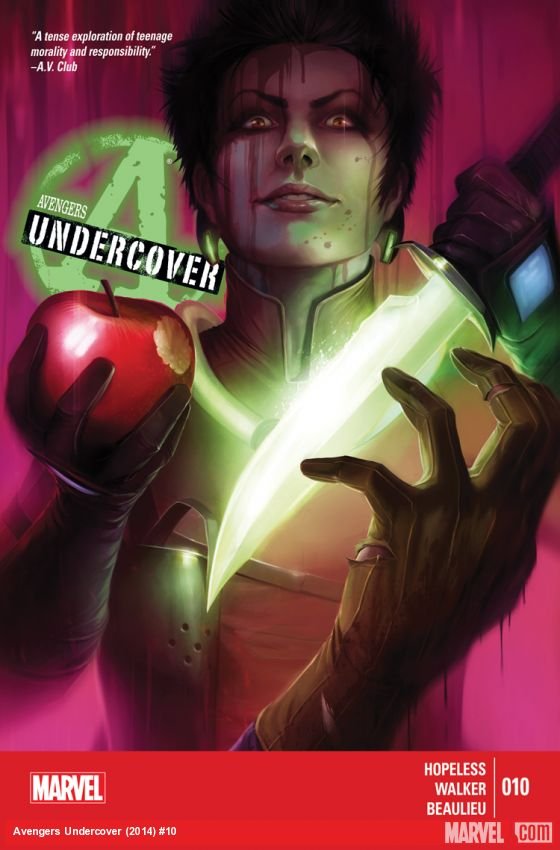 Cover of Avengers Undercover (2014) - #10