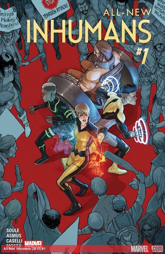 Cover of All-New Inhumans (2015) - #1