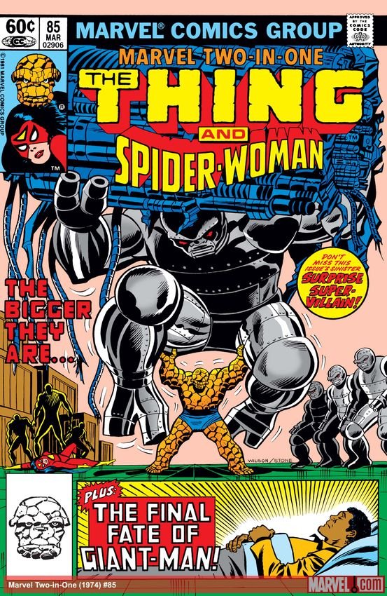 Cover of Marvel Two-In-One (1974) - #85