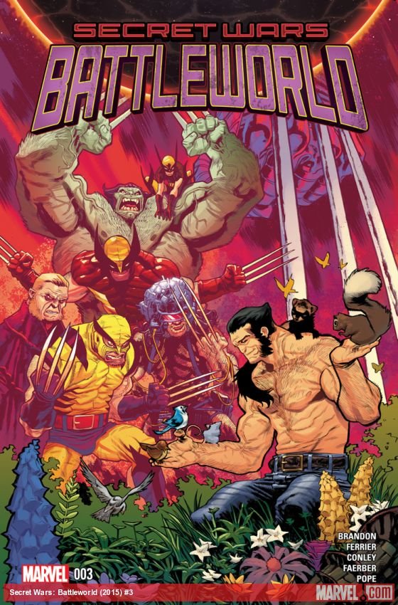 Cover of Secret Wars: Battleworld (2015) - #3