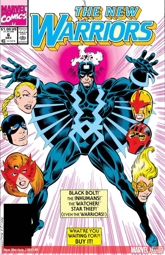 Cover of New Warriors (1990) - #6