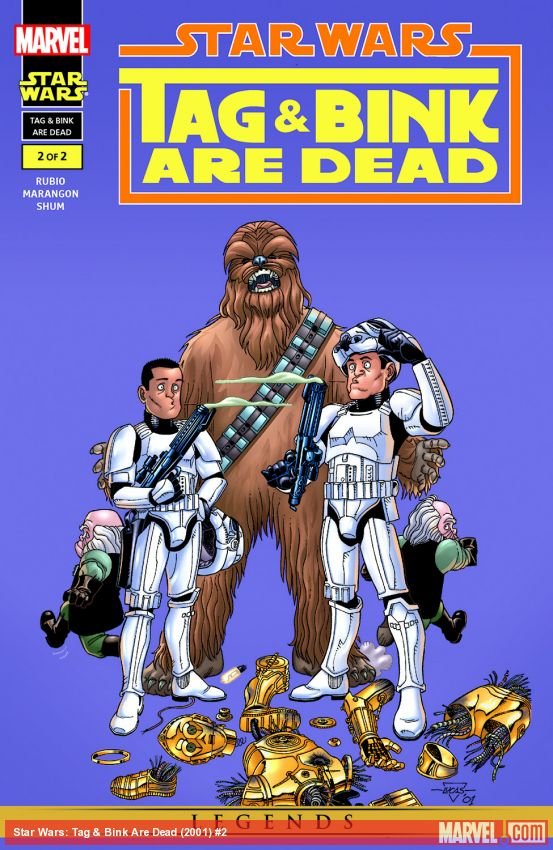 Cover of Star Wars: Tag & Bink Are Dead (2001) - #2