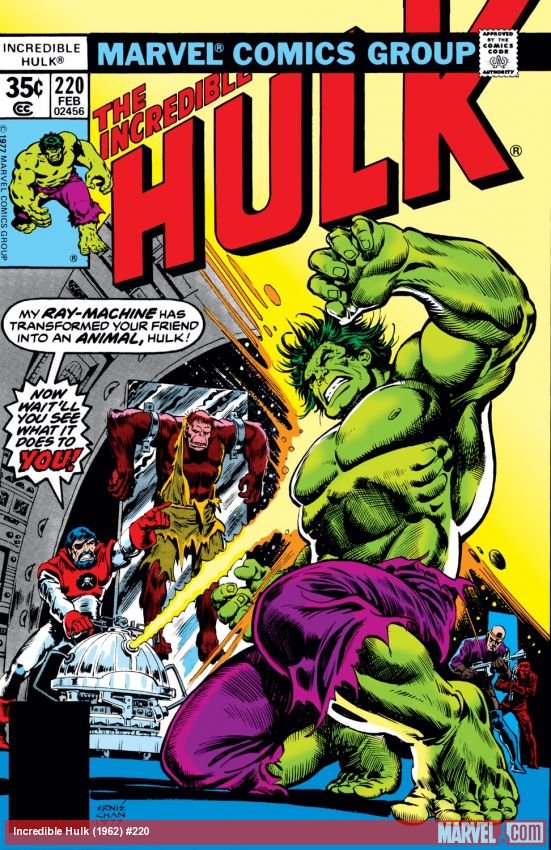 Cover of Incredible Hulk (1962) - #220