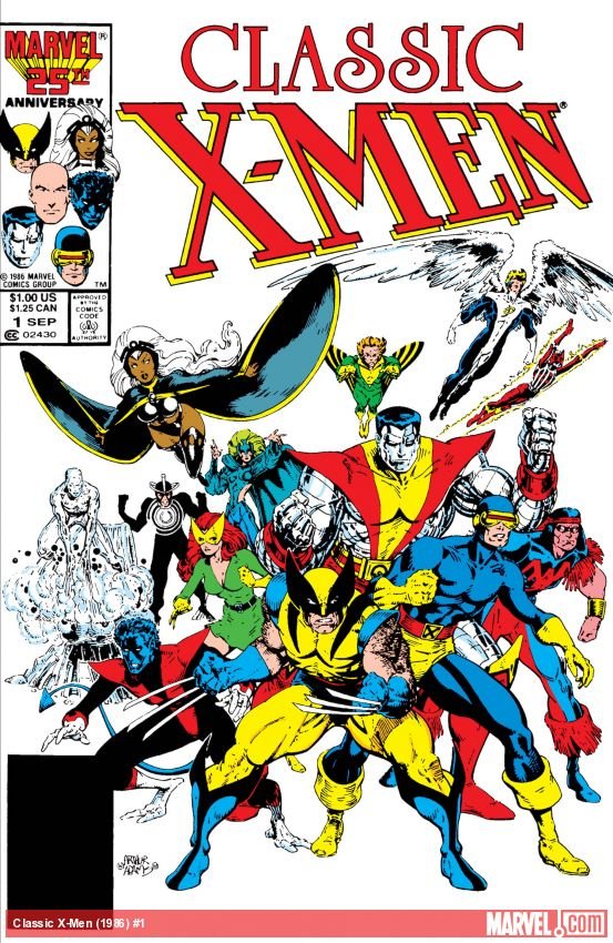 Cover of Classic X-Men (1986) - #1