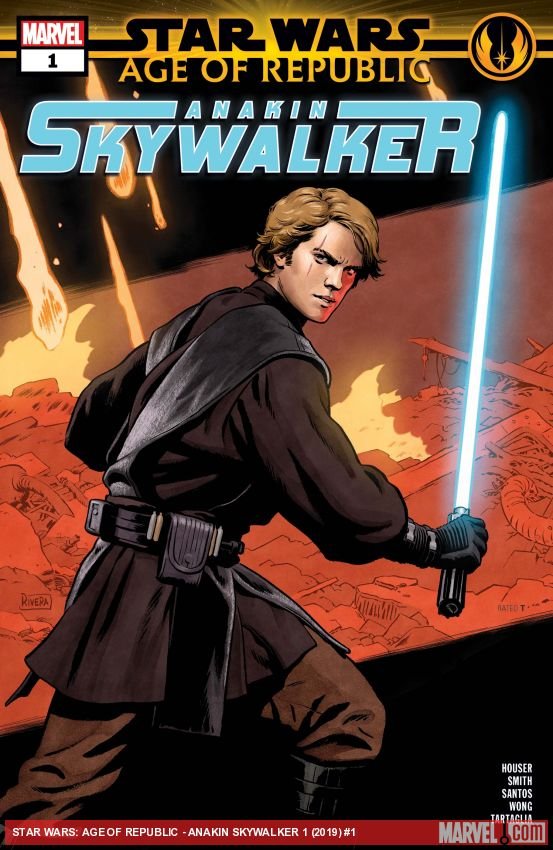 Cover of Star Wars: Age Of Republic - Anakin Skywalker (2019) - #1