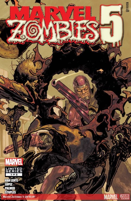Cover of Marvel Zombies 5 (2010) - #1