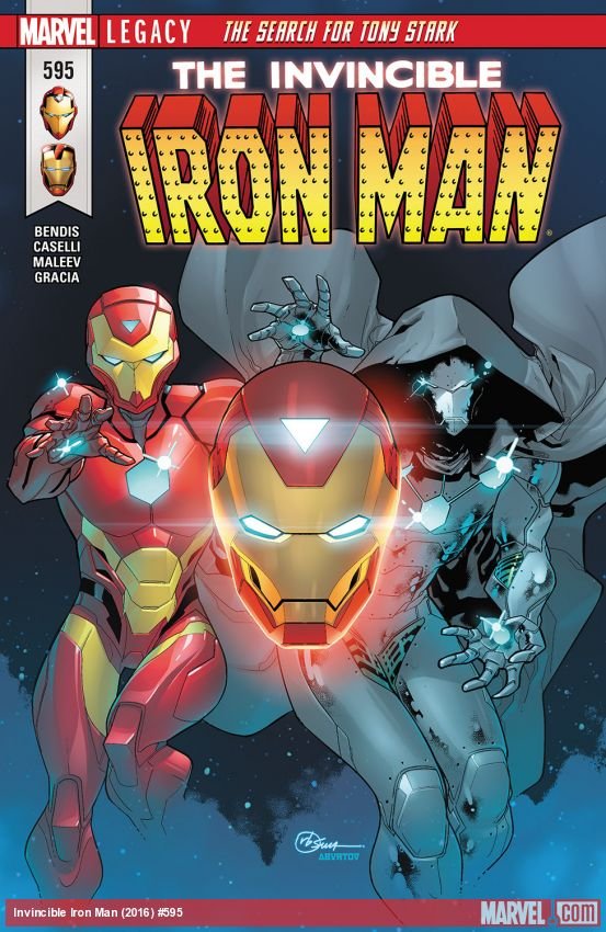 Cover of Invincible Iron Man (2016) - #595