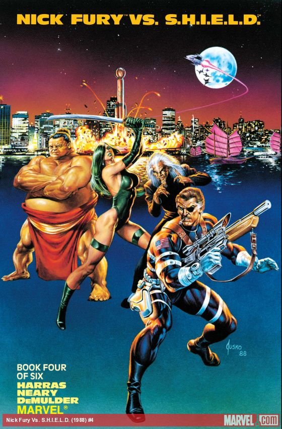 Cover of Nick Fury Vs. S.h.i.e.l.d. (1988) - #4